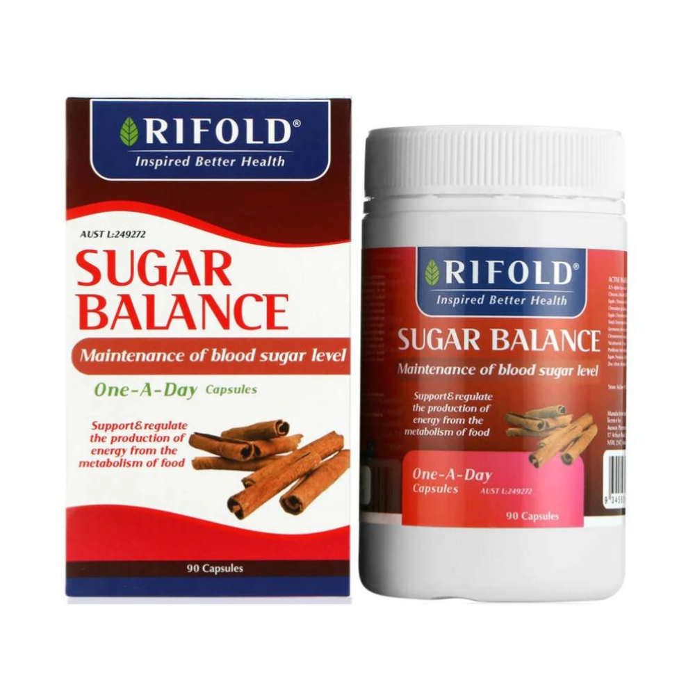 Rifold Sugar Balance 90 Capsules