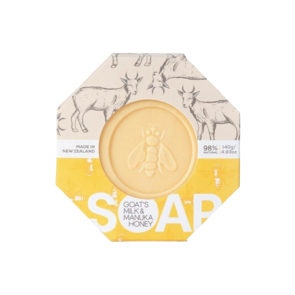 Wild Ferns Goat's Milk & Manuka Honey Soap 140g