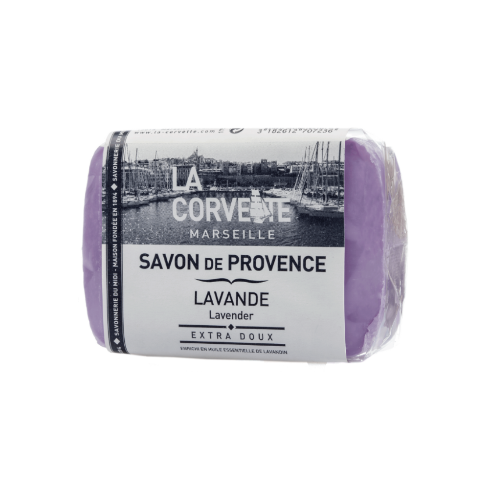 La Corvette Marseille Savon de Provence Lavender Soap 100g
