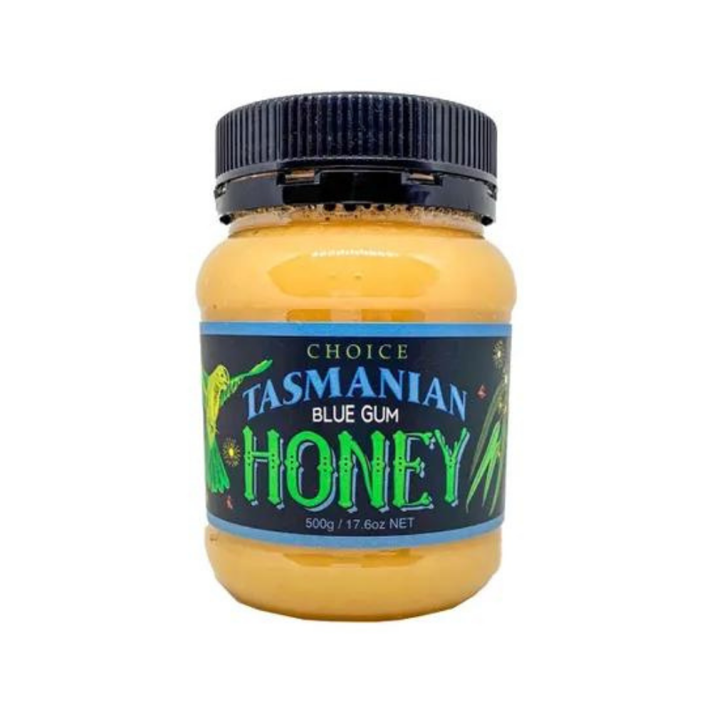 Tasmanian Honey Blue Gum Plastic Jar 500g