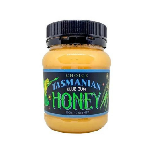 Tasmanian Honey Blue Gum Plastic Jar 500g