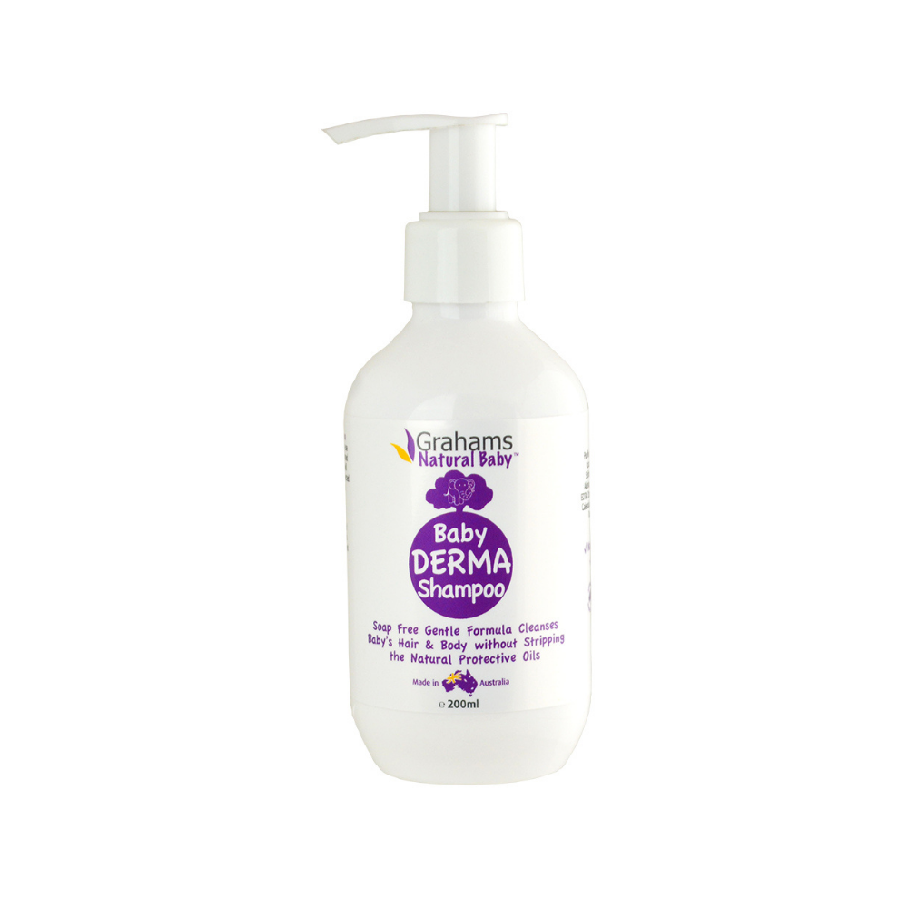 Grahams Natural Baby Derma Shampoo 200ml (Short Expire Date)
