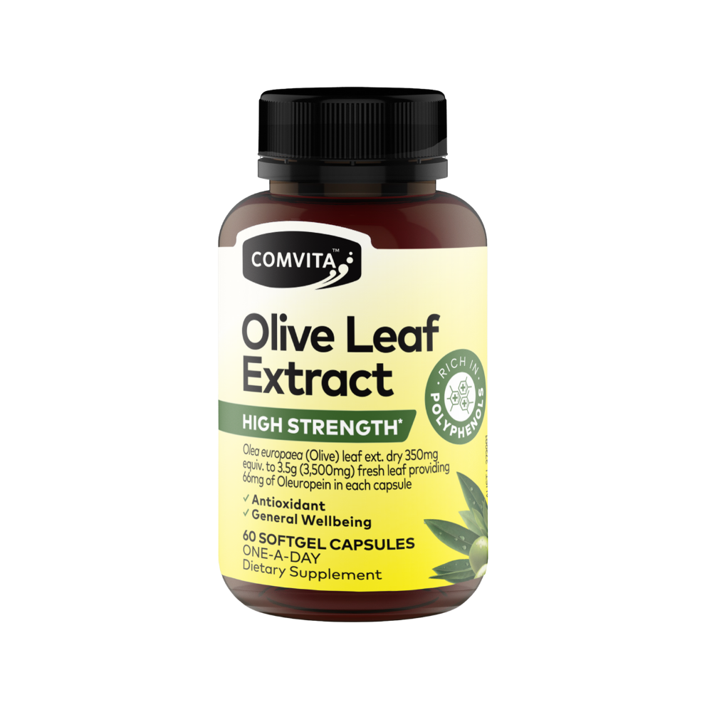Comvita Fresh-Picked Olive Leaf Extract - High Strength 60 Capsules