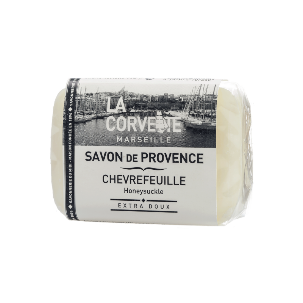 La Corvette Marseille Savon de Provence Honeysuckle Soap 100g