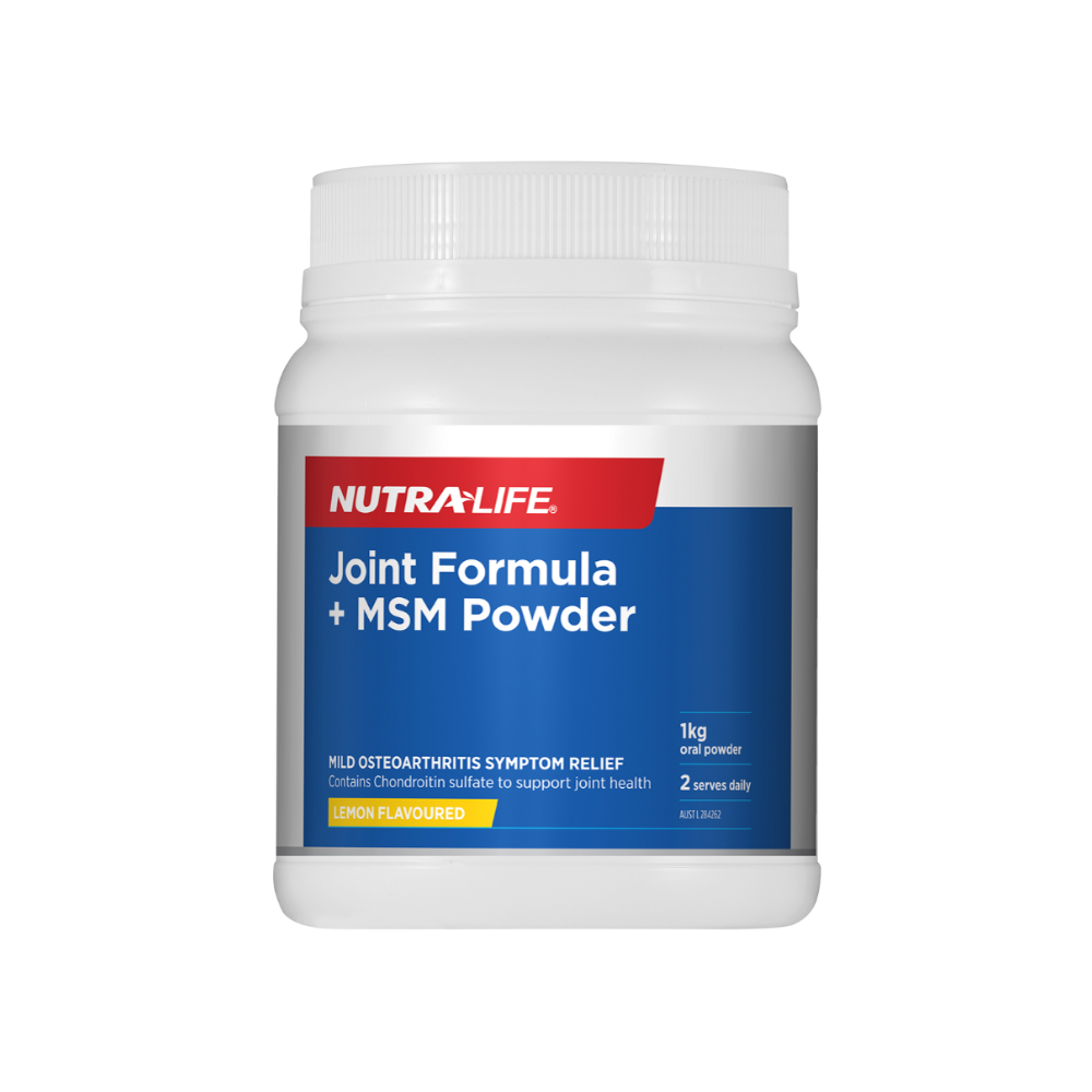 Nutra-Life Joint Formula + MSM Powder Lemon 1kg