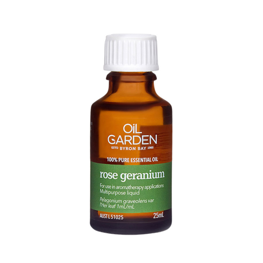 Oil Garden Rose Geranium Pure Essential Oil 25ml