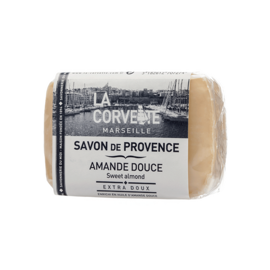 La Corvette Marseille Savon de Provence Sweet Almond Soap 100g