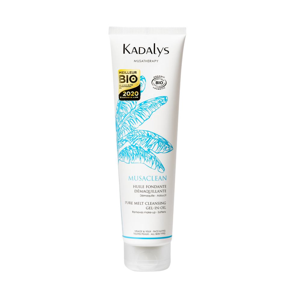 Kadalys Musaclean Pure Melt Cleansing Oil Gel - Organic - Yellow Banana 150ml